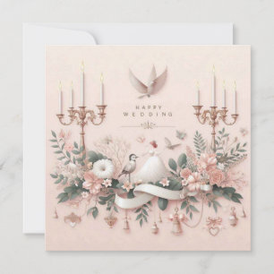 Happy Wedding Greeting Cards 