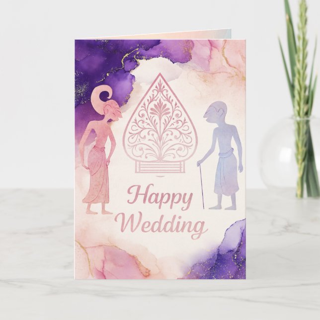 Happy Wedding Greeting cards  (Front)