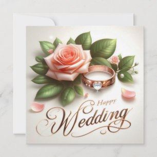 Happy Wedding Greeting Cards