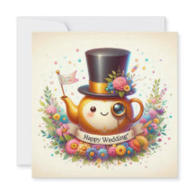 Happy Wedding Greeting Cards 