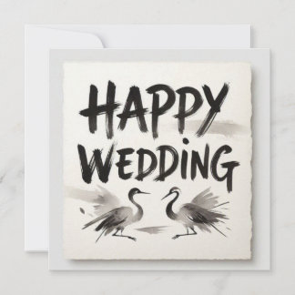 Happy Wedding Greetings Cards