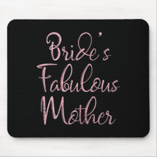 Happy wedding marry funny gift bride's fabulous mouse pad