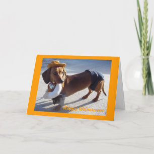 Happy Weinerween Card
