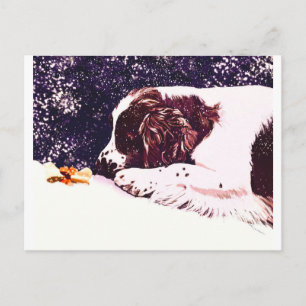 happy Welshie holidays Holiday Postcard