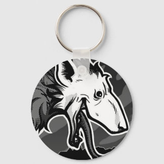 Happy Werewolf Keychain