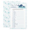 Happy Whales Baby Word Scramble Baby Shower Game