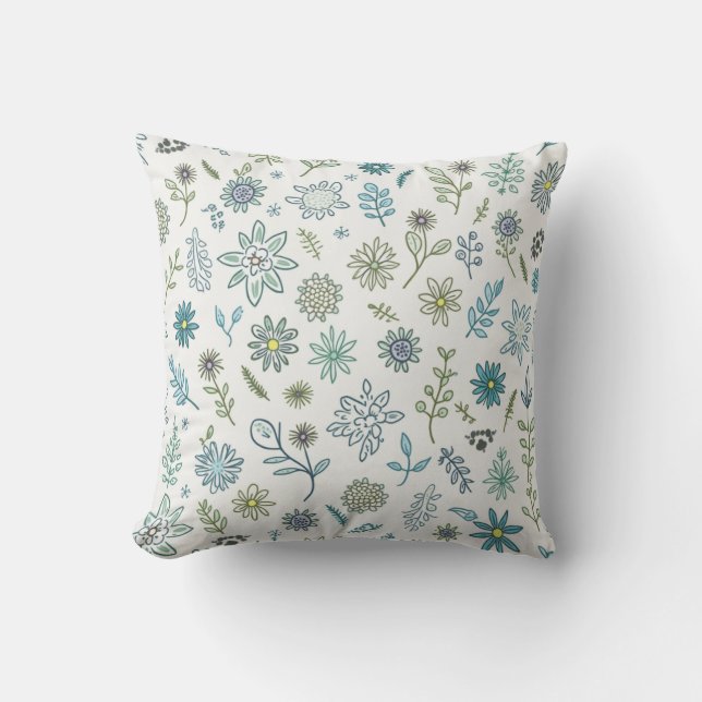 Happy White Day  Throw Pillow (Front)