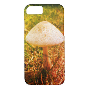 Happy White Natural Mushroom Case-Mate iPhone Case