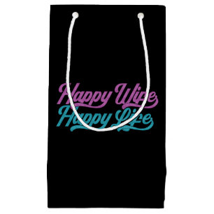 Happy Wife Happy Life Mother's Day Gift Bag