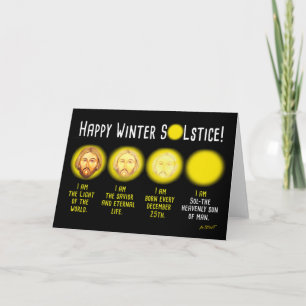HAPPY WINTER SOLSTICE! CARD