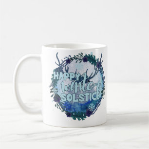 Happy Winter Solstice - Celebrate The Season Coffee Mug