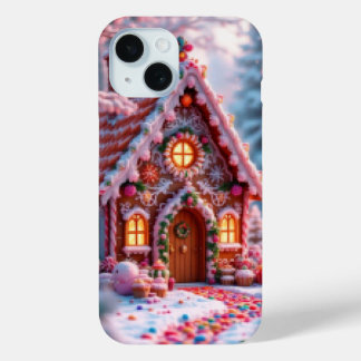 Happy winter with Christmas iPhone 15 Case