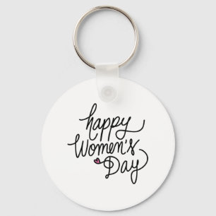 Happy Women's Day Keychain