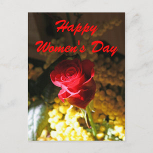 Happy Women's Day Postcard