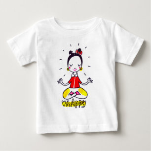 happy yoga holiday SUIT Baby T-Shirt