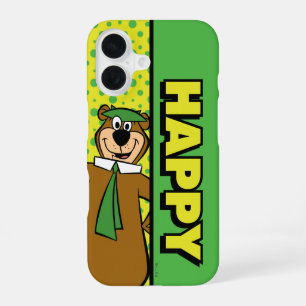 Happy Yogi Bear iPhone 16 Case