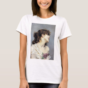 Happy Young Woman (by Giovanni Boldini) T-Shirt
