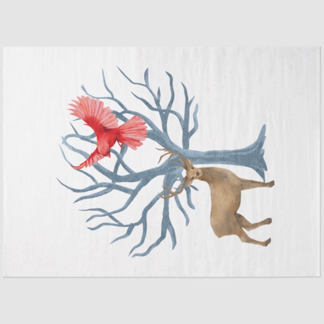 HappyLand Christmas Design 14 Tissue Paper (Front)