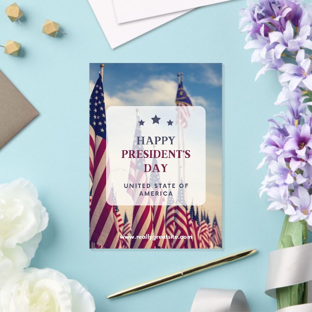 #HappyPresident'sDayUSAAcrylicInvitation Acrylic Invitations (Insitu (Wedding))