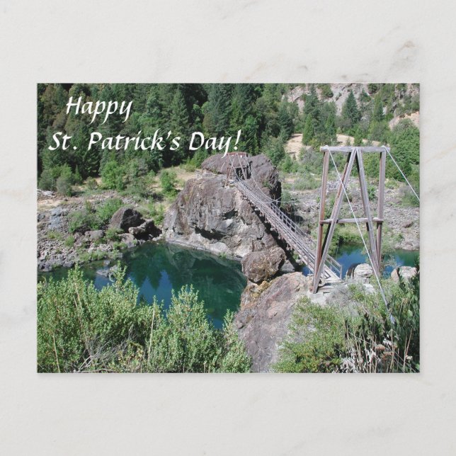HappySt. Patrick's Day Postcard (Front)