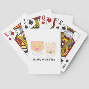 HappyWedding Playing Cards
