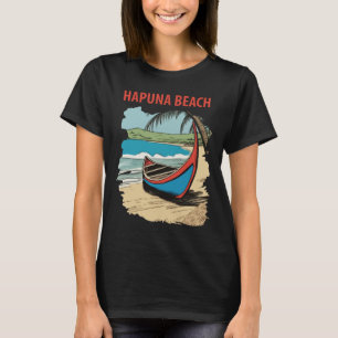 Hapuna Beach Hawaii Outrigger Travel T-Shirt