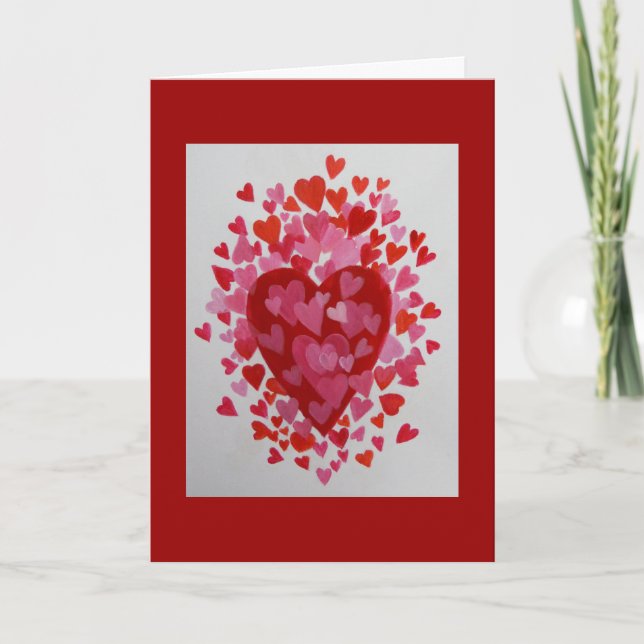 Hapy Valentine's Day Holiday Card (Front)