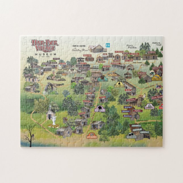 Har-Ber Village 4 Custom Puzzle (Horizontal)