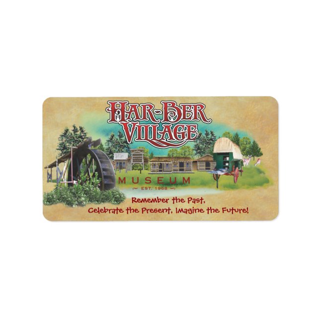 Har-Ber Village labels 26 (Front)
