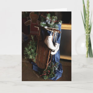 Har-Ber Village skates 2013c Greeting Card