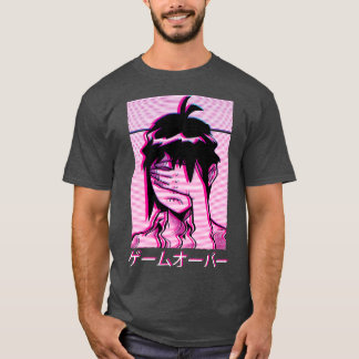 Harajuku Eboy Tokyo Vapour Wave Cute Japan Pink T-Shirt