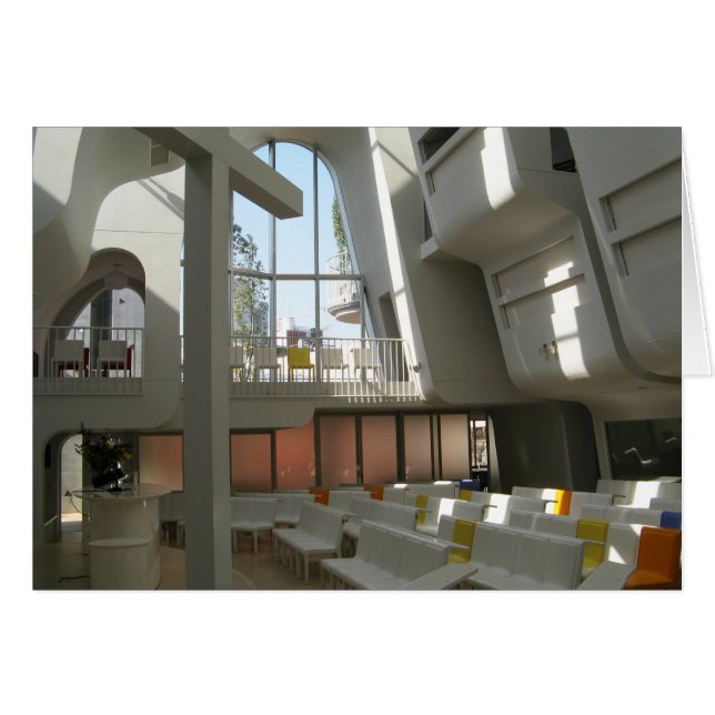 Harajuku, Église protestante, Tokyo, Japon Carte (Devant horizontal)