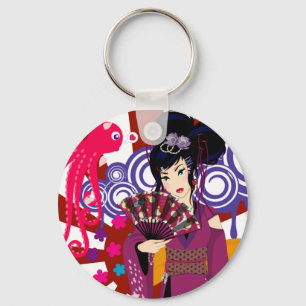 Harajuku Girl Ayaka Keychain