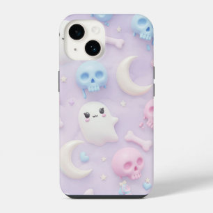  Harajuku Style: Skulls and Ghosts by Natasha Us   iPhone 14 Case