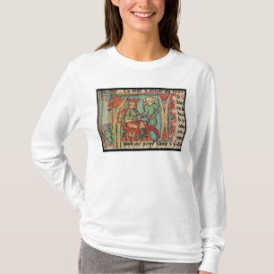 Harald I Fairhair greeting Guthrum 'Flateybok' T-Shirt