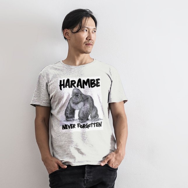 HARAMBE GORILLA T-shirts tees  (Creator Uploaded)