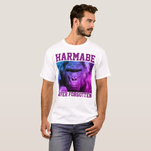 HARAMBE JAMAIS T-shirts OUBLIÉS