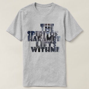 Harambe Lifts with Me T-Shirt