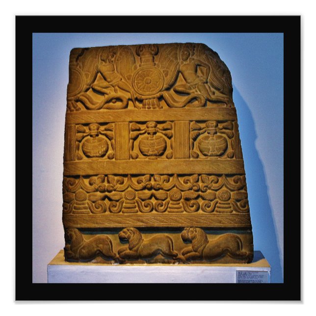 Harappan Civilization Art Photo Print (Front)