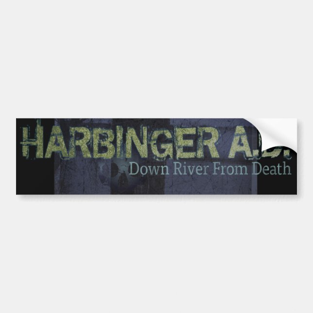 Harbinger A.D. Down River From Death Sticker (Front)