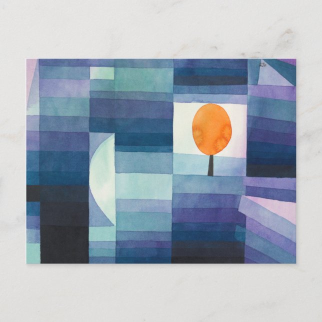 Harbinger of autumn - Paul Klee Postcard (Front)