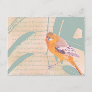 HARBINGER OF SPRING POSTCARD