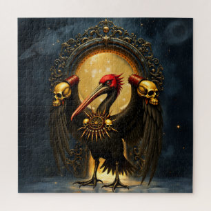 Harbinger of the Golden Gate The Nocturnal Pelican Jigsaw Puzzle