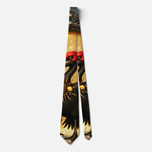 Harbinger of the Golden Gate The Nocturnal Pelican Tie