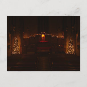 Harbison Chapel at Christmas Grove City College Holiday Postcard