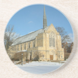 Harbison Chapel in Winter at Grove City College Coaster