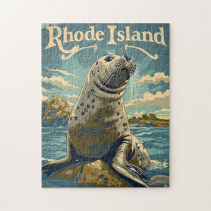 Harbor Seal Rhode Island Jigsaw Puzzle