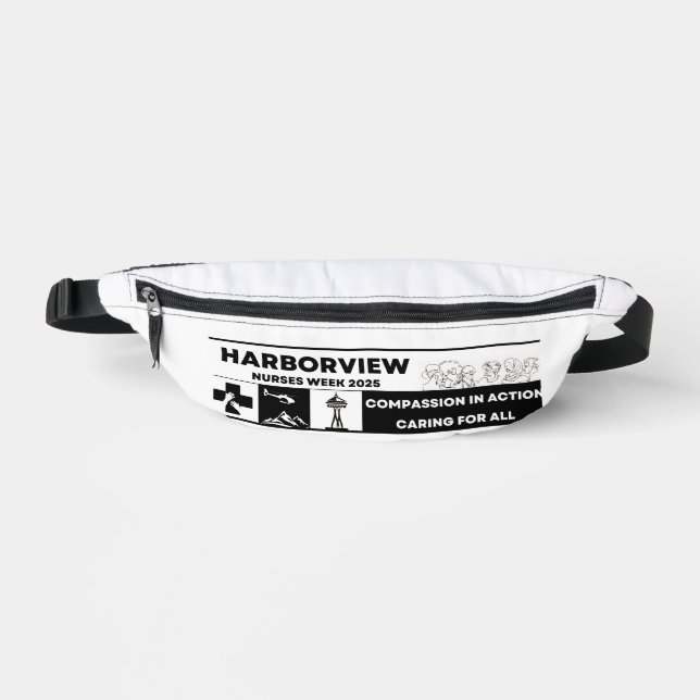 Harborview Nurses Week 2025 Fanny Pack (Front)