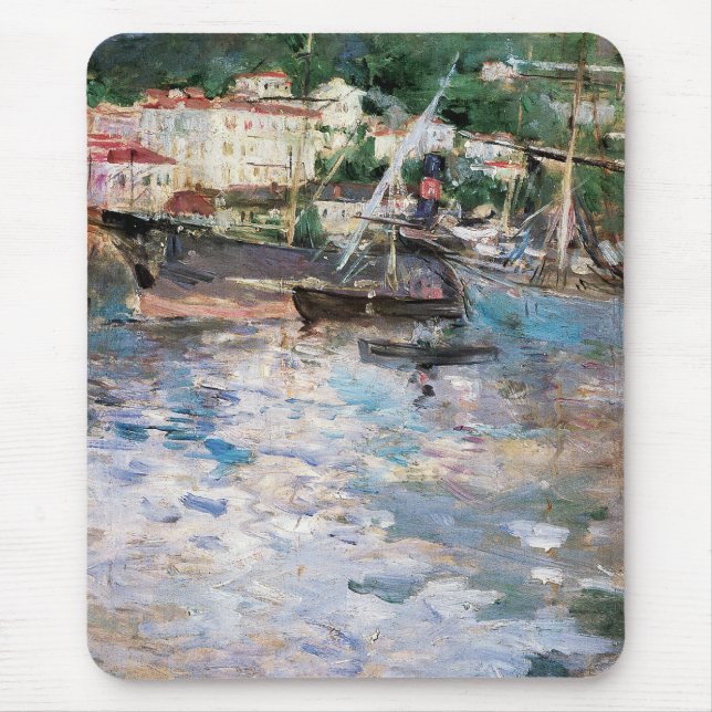 Harbour at Nice Mouse Pad (Front)