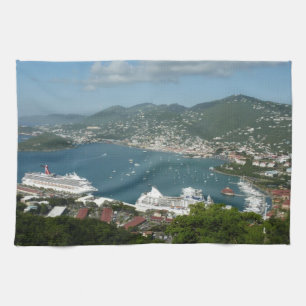 Harbour at St. Thomas Kitchen Towel